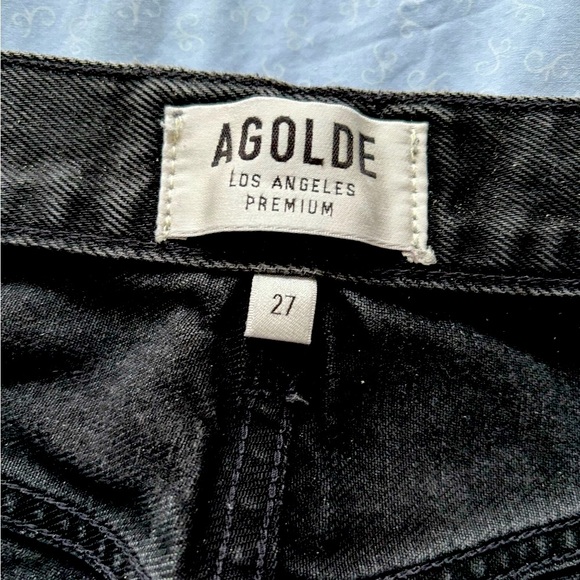 Agolde Jamie High Rise jeans with distressed finish (size 27) - Picture 2 of 8